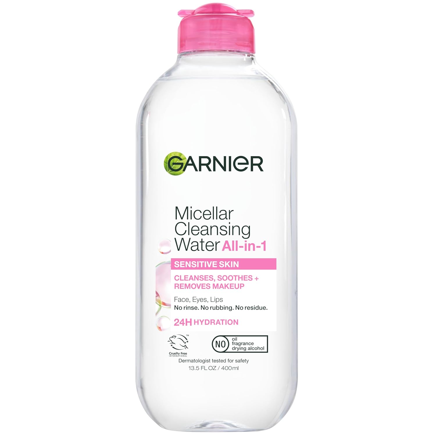 Garnier Micellar Water bottle